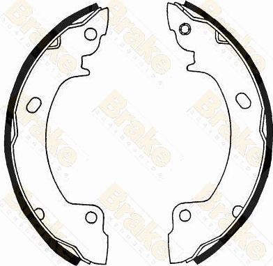 Brake Engineering SH2317 - Bremžu loku komplekts www.autospares.lv