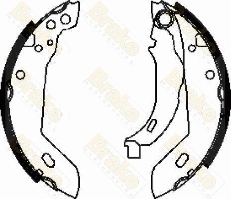 Brake Engineering SH2228 - Bremžu loku komplekts autospares.lv