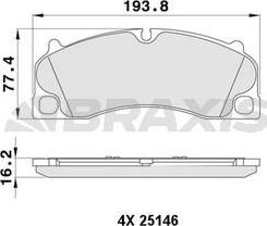 BOSCH 0 986 494 992 - Bremžu uzliku kompl., Disku bremzes www.autospares.lv