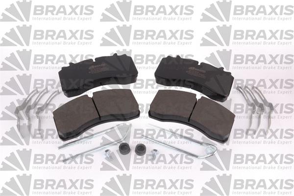 Braxis AB5024 - Bremžu uzliku kompl., Disku bremzes www.autospares.lv