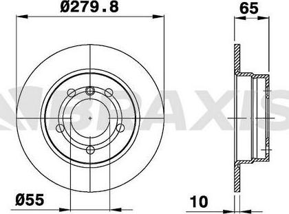 INTERBRAKE BD2246 - Bremžu diski www.autospares.lv