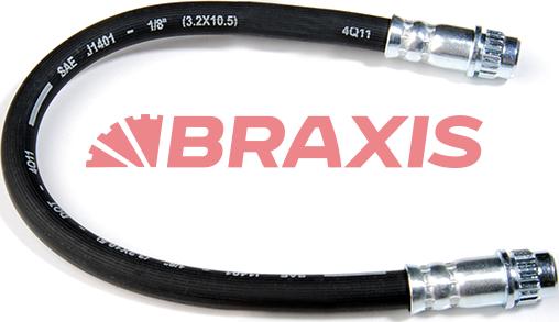 Braxis AH0052 - Bremžu šļūtene www.autospares.lv