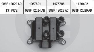 Brecav 215.001E - Aizdedzes spole www.autospares.lv