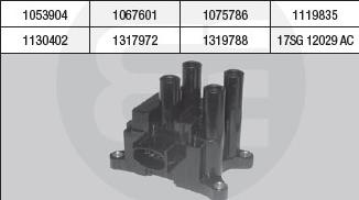 Brecav 215.007 - Aizdedzes spole www.autospares.lv