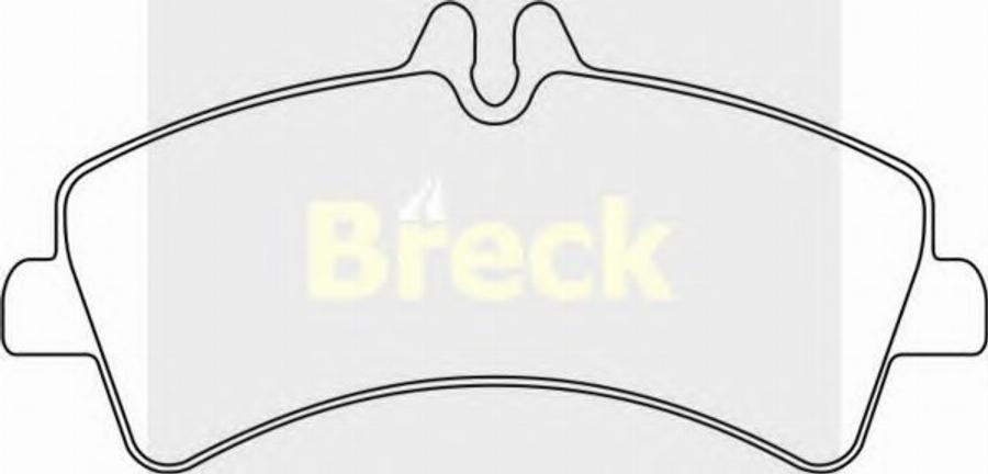 Breck 29217 00 702 00 - Bremžu uzliku kompl., Disku bremzes www.autospares.lv