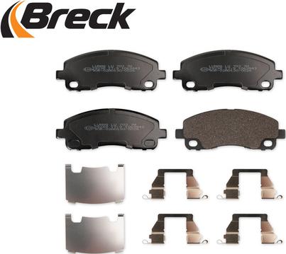 Breck 29238 00 703 00 - Bremžu uzliku kompl., Disku bremzes www.autospares.lv