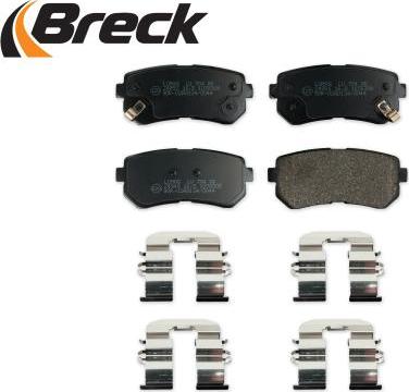 Breck 24949 00 704 00 - Bremžu uzliku kompl., Disku bremzes www.autospares.lv