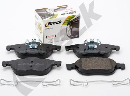 Breck 24536 00 701 00 - Bremžu uzliku kompl., Disku bremzes www.autospares.lv