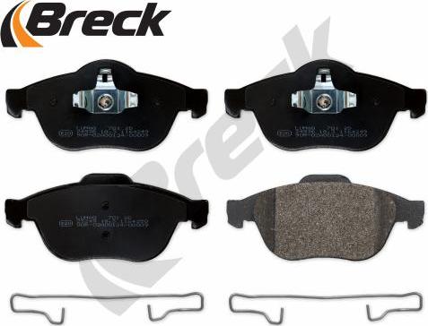 Breck 24536 00 701 00 - Bremžu uzliku kompl., Disku bremzes www.autospares.lv