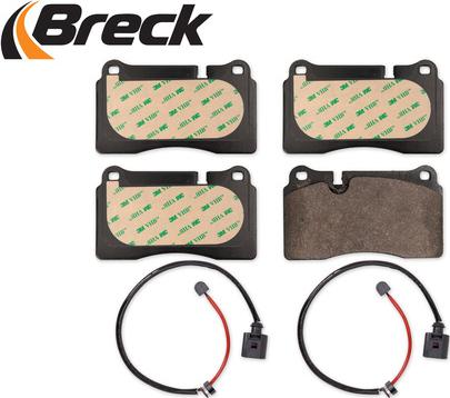 Breck 24098 00 551 10 - Bremžu uzliku kompl., Disku bremzes www.autospares.lv