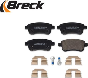 Breck 24820 00 704 00 - Bremžu uzliku kompl., Disku bremzes www.autospares.lv