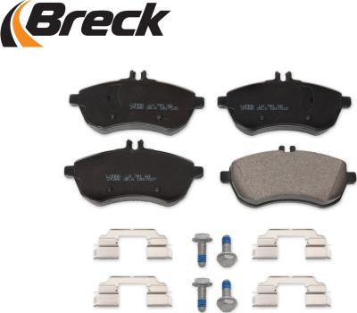 Breck 24306 00 701 00 - Bremžu uzliku kompl., Disku bremzes www.autospares.lv