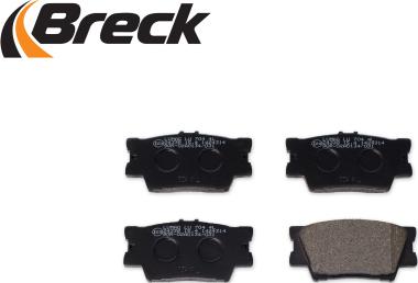 Breck 24338 00 704 00 - Bremžu uzliku kompl., Disku bremzes www.autospares.lv