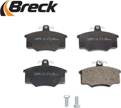 Breck 20574 00 701 00 - Bremžu uzliku kompl., Disku bremzes www.autospares.lv