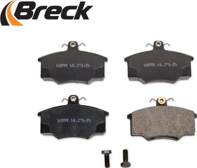 Breck 20574 10 701 00 - Bremžu uzliku kompl., Disku bremzes www.autospares.lv