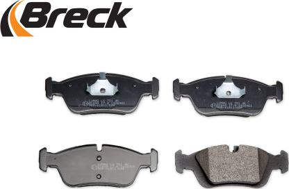 Breck 21643 00 701 00 - Brake Pad Set, disc brake www.autospares.lv