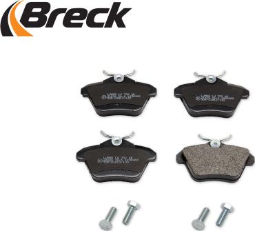 Breck 21606 00 702 00 - Bremžu uzliku kompl., Disku bremzes www.autospares.lv