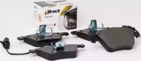 Breck 23950 00 701 10 - Bremžu uzliku kompl., Disku bremzes autospares.lv