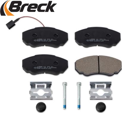 Breck 23917 00 703 10 - Bremžu uzliku kompl., Disku bremzes www.autospares.lv