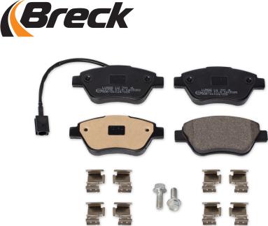 Breck 23979 00 701 10 - Brake Pad Set, disc brake www.autospares.lv