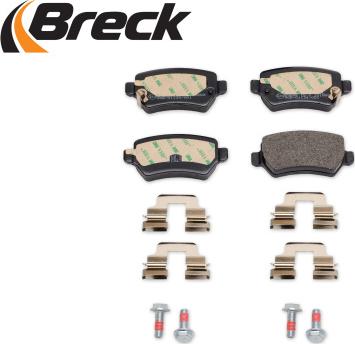 Breck 23417 00 704 10 - Bremžu uzliku kompl., Disku bremzes www.autospares.lv