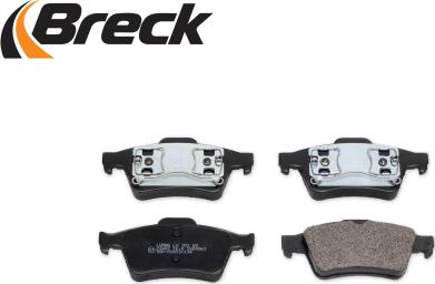 Breck 23482 00 702 00 - Brake Pad Set, disc brake www.autospares.lv