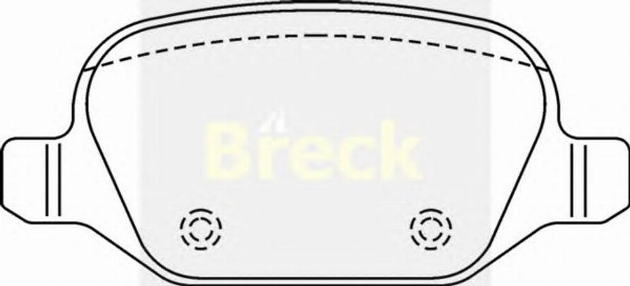 Breck 23517 00 - Bremžu uzliku kompl., Disku bremzes www.autospares.lv