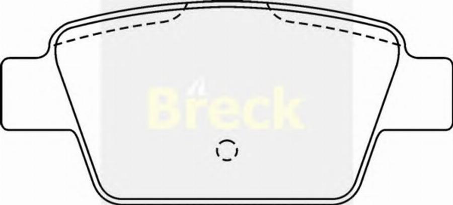 Breck 23714 10 - Bremžu uzliku kompl., Disku bremzes www.autospares.lv