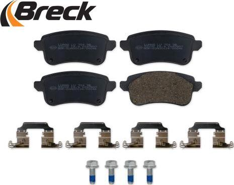 Breck 22103 00 704 00 - Bremžu uzliku kompl., Disku bremzes www.autospares.lv