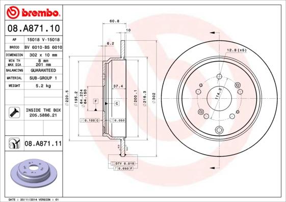 Breco BS 6010 - Bremžu diski www.autospares.lv