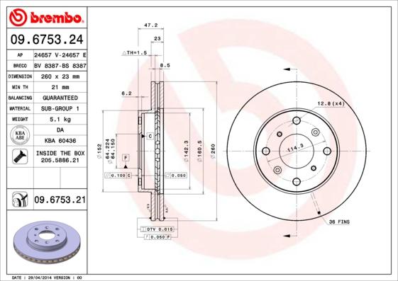 Breco BS 8387 - Bremžu diski www.autospares.lv