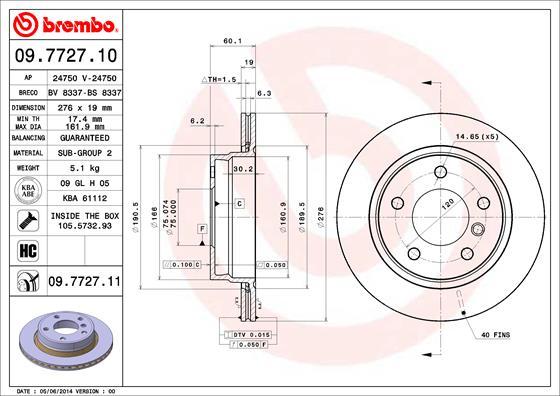 Breco BS 8337 - Bremžu diski autospares.lv