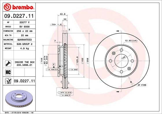 Breco BV 8000 - Bremžu diski www.autospares.lv