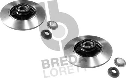 Breda Lorett DFM0009 - Тормозной диск www.autospares.lv