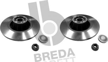 Breda Lorett DFM0001 - Bremžu diski autospares.lv