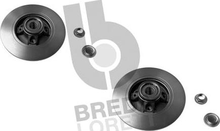 Breda Lorett DFM0014 - Brake Disc www.autospares.lv