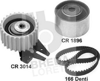 Breda Lorett KCD0594 - Комплект зубчатого ремня ГРМ www.autospares.lv