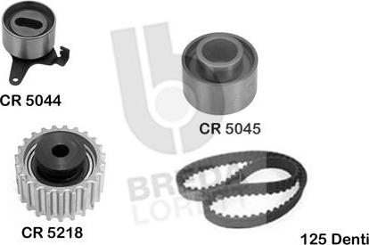 Breda Lorett KCD0511 - Zobsiksnas komplekts www.autospares.lv