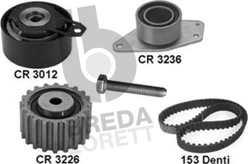 Breda Lorett KCD0579 - Timing Belt Set www.autospares.lv