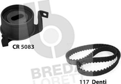 Breda Lorett KCD0690 - Zobsiksnas komplekts www.autospares.lv