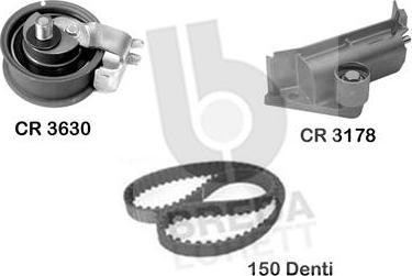 Breda Lorett KCD0646 - Timing Belt Set www.autospares.lv