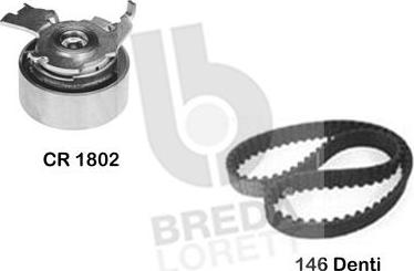 Breda Lorett KCD0643 - Zobsiksnas komplekts www.autospares.lv