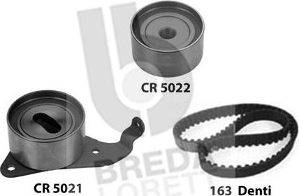 Breda Lorett KCD0669 - Zobsiksnas komplekts autospares.lv