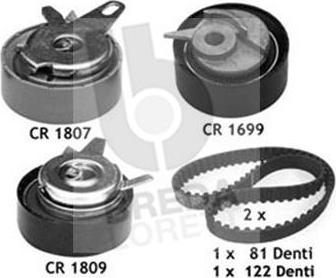 Breda Lorett KCD0606 - Timing Belt Set www.autospares.lv