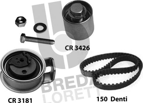 Breda Lorett KCD0629 - Timing Belt Set www.autospares.lv