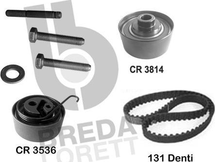 Breda Lorett KCD0621 - Zobsiksnas komplekts autospares.lv