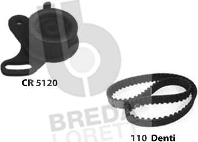 Breda Lorett KCD0627 - Zobsiksnas komplekts www.autospares.lv