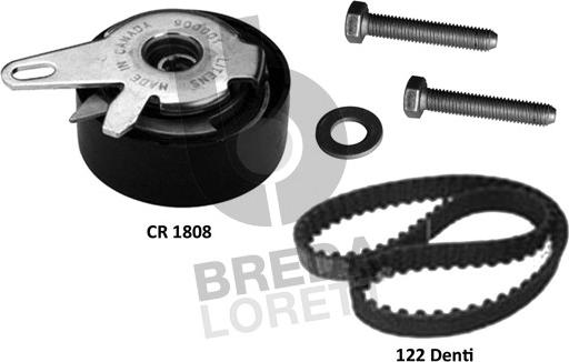 Breda Lorett KCD0677 - Timing Belt Set www.autospares.lv