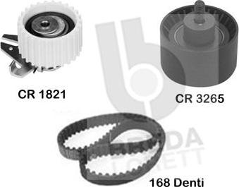 Breda Lorett KCD0096 - Комплект зубчатого ремня ГРМ www.autospares.lv