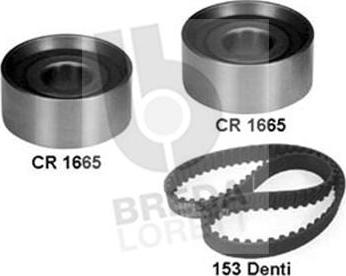 Breda Lorett KCD0090 - Zobsiksnas komplekts autospares.lv